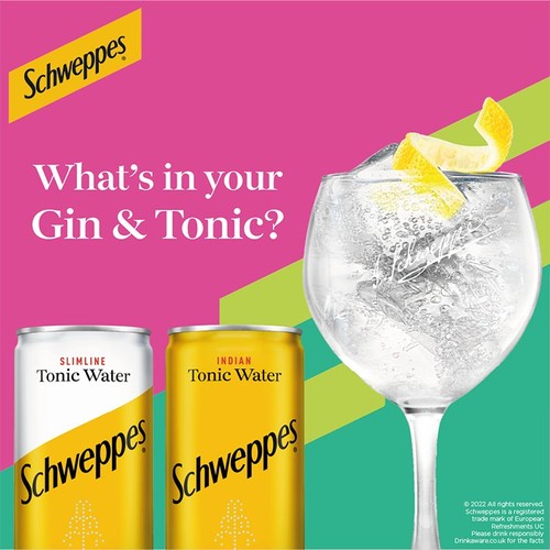 Schweppes Slimline Tonic Water