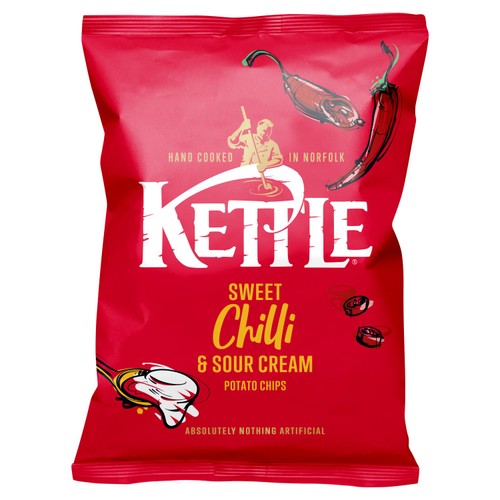 KETTLE Chips Sweet Chilli and Sour Cream