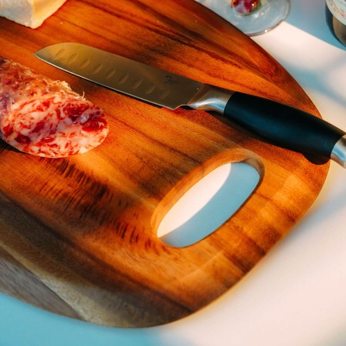 Tala Small Board in Lacquered Acacia