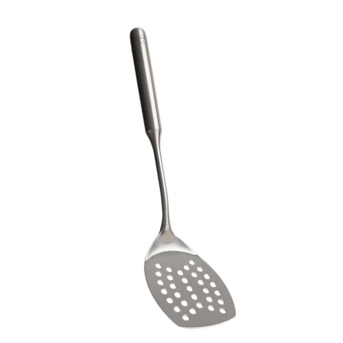 M&S X Tom Kerridge Stainless Steel Slotted Turner, Silver