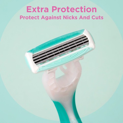 Wilkinson Sword myIntuition Smooth Sensitive Quattro Disposable Razors