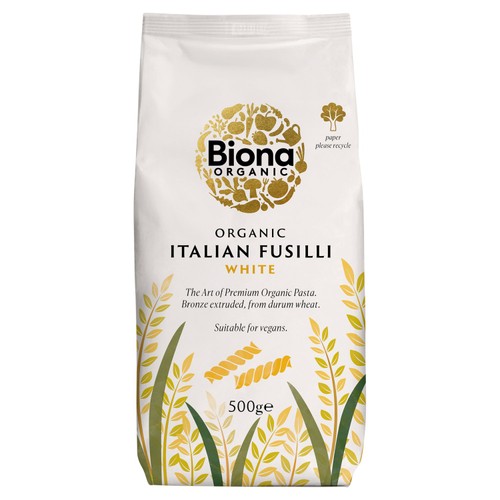  Biona Organic White Fusilli Pasta