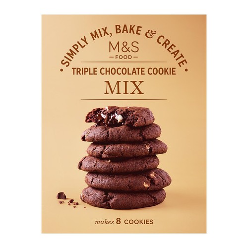 M&S Triple Chocolate Cookie Mix
