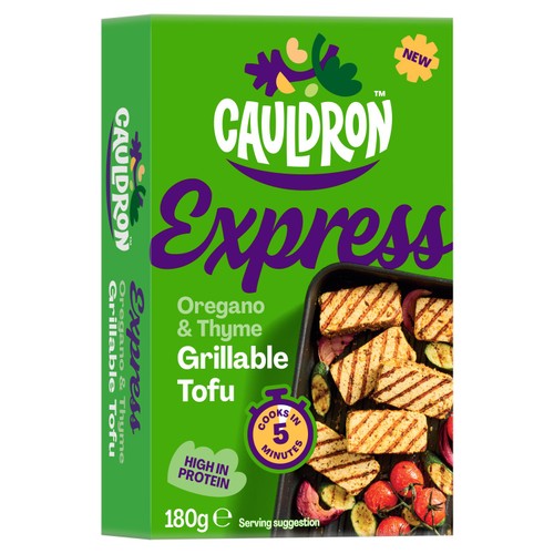 Cauldron Organic Express Oregano & Thyme Tofu 180g