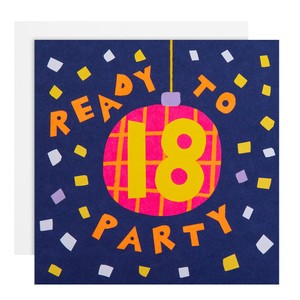 18th Birthday Card
