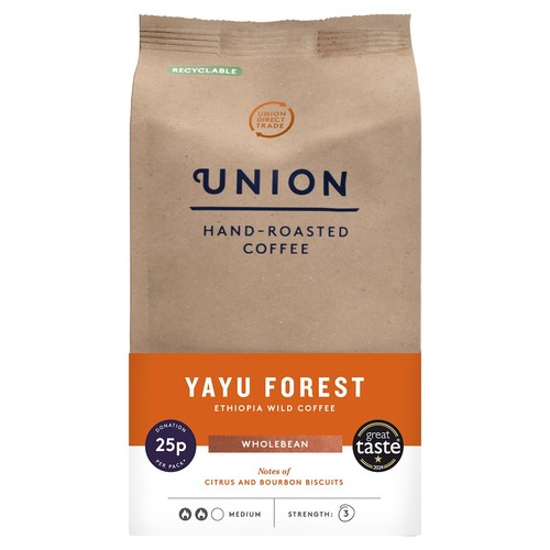 Union Yayu Wild Forest Ethiopia Wholebean