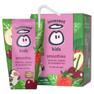 innocent Kids Super Smoothies Strawberries, Kiwis & Apples 4 x 150ml