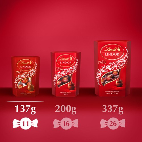 Lindt Lindor Milk Chocolate Truffles Box