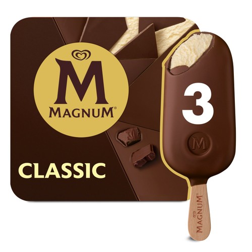 Magnum Classic Ice Cream  Sticks 3x100ml