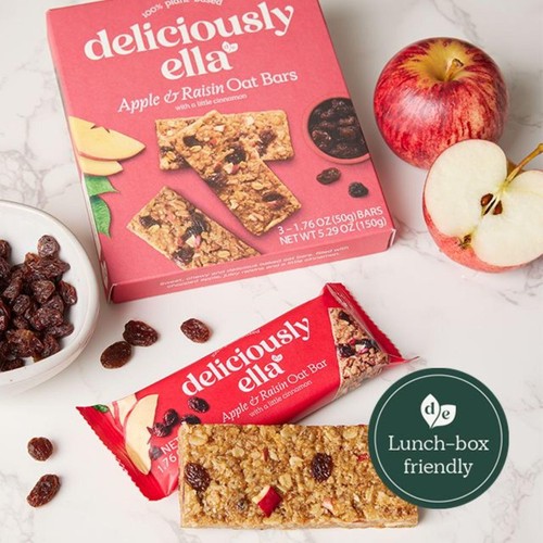 Deliciously Ella Apple, Raisin & Cinnamon Oat Bar Multipack