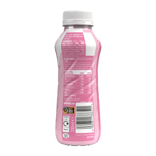 Grenade Protein Shake Strawberries & Cream