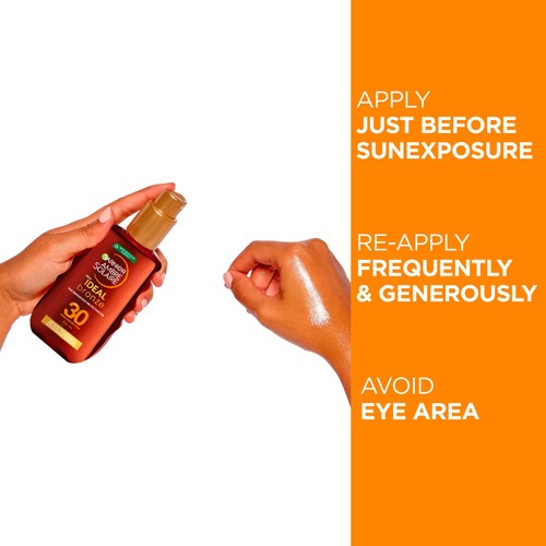 Ambre Solaire IDEAL BRONZE Tan Enhancing Oil SPF30