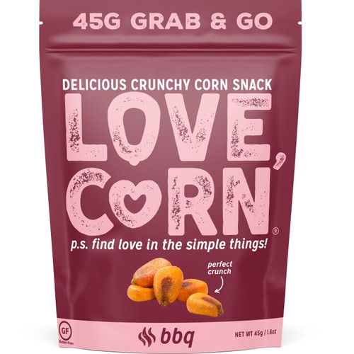 Love Corn BBQ Crunchy Corn