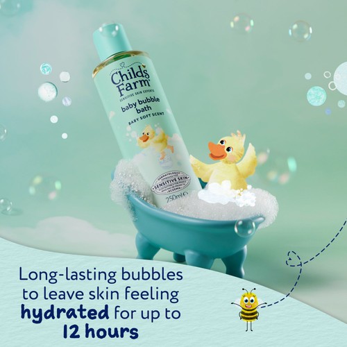 Childs Farm Baby Bubble Bath, Baby Soft Scent