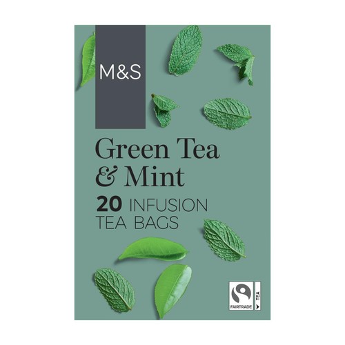 M&S Green Tea & Mint Teabags