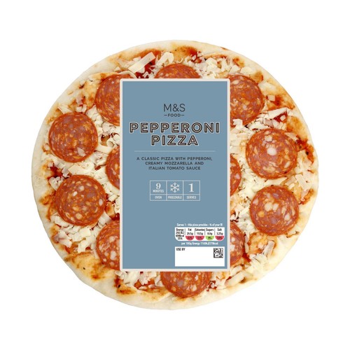 M&S Pepperoni Stonebaked Pizza