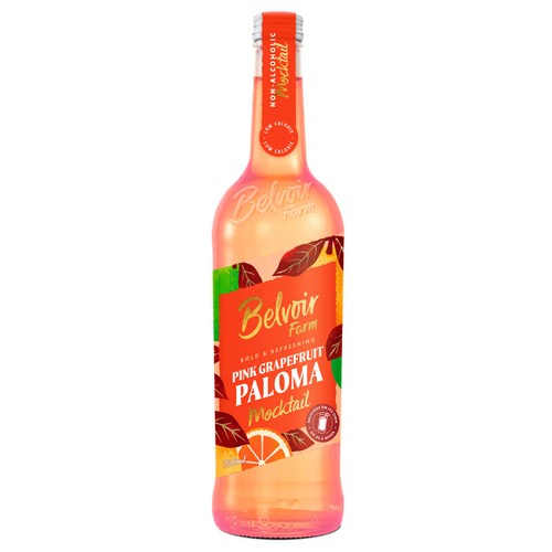Belvoir Farm non alcoholic pink grapefruit paloma