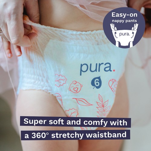 Pura Nappy Pants Size 5 