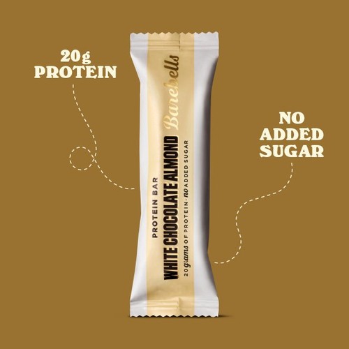 Barebells White Chocolate Almond Protein Bar 