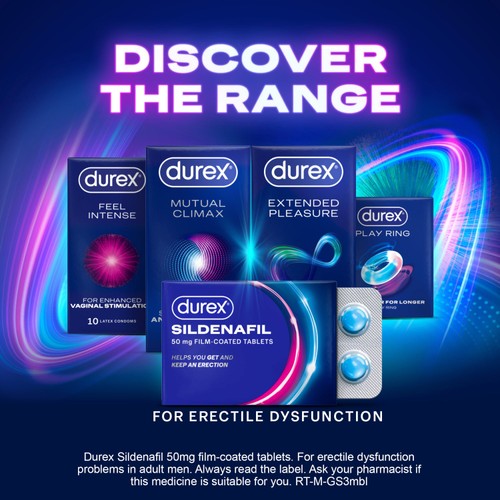 Durex Intense Condoms Ribbed & Dotted Regular Fit