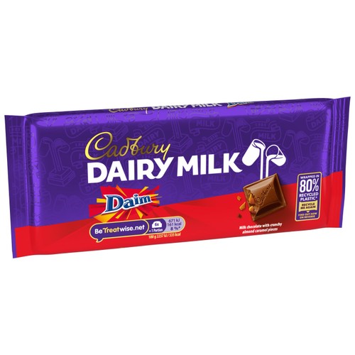 Cadbury Dairy Milk Daim Chocolate Bar