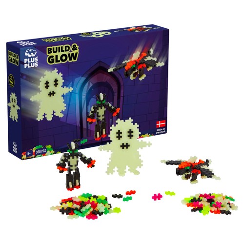 Plus-Plus Learn to Build Glow in the Dark