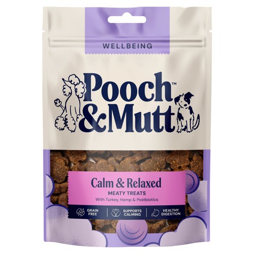 Pooch & Mutt Turkey and Hemp Calming Meaty Dog Treats