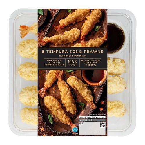M&S 8 Tempura King Prawns