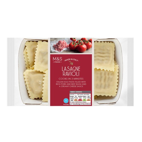 M&S Made In Italy Lasagne Ravioli
