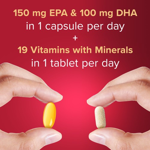 Seven Seas Perfect7 Man Plus Multivitamins & Omega-3 30 Day Duo Pack