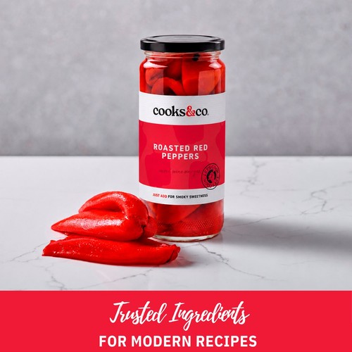 Cooks&Co Roasted Red Peppers