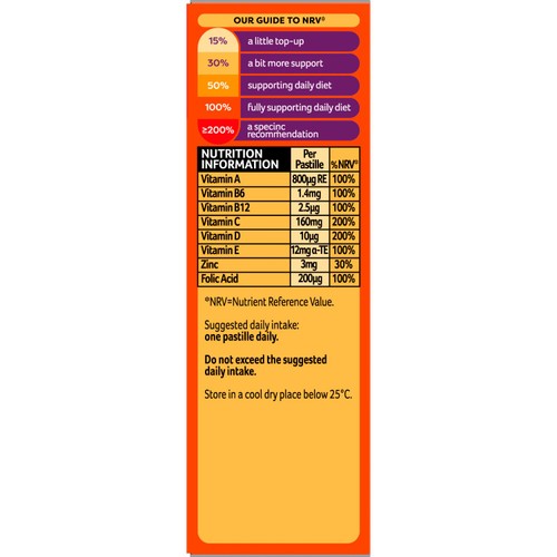 Bassetts Vitamins Adult Immune Support Orange & Pomegranate