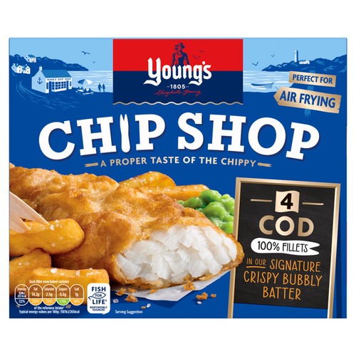 Young's Chip Shop Cod Fillets