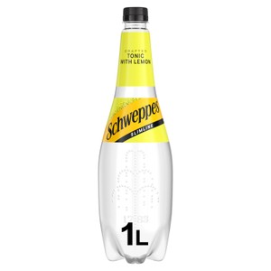 Schweppes Slimline Indian Tonic Water with Lemon Zest