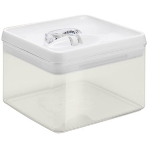 M&S Collection 3L Square Flip-Tight Food Storage, One Size, White Mix
