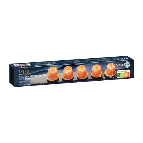 Picard 8 Smoked Salmon Blinis 190g