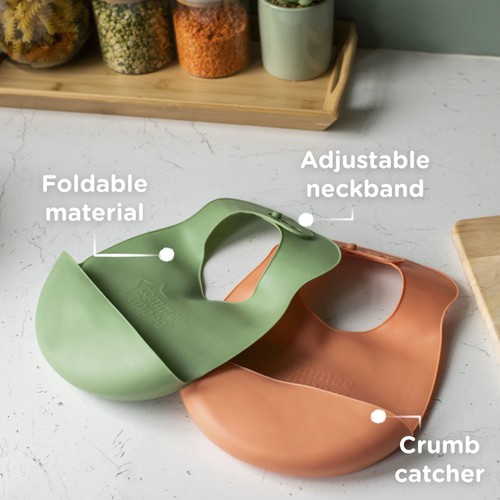 Tommee Tippee Roll n Go Bib 7m+