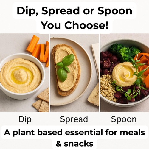 The Happy Pear Reduced Fat Hummus