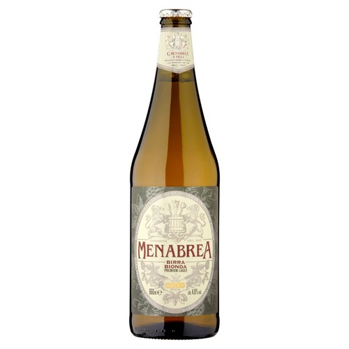 Menabrea Bionda Lager Beer Bottle