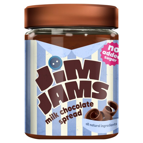 JimJams No Added Sugar Milk Chocolate Spread