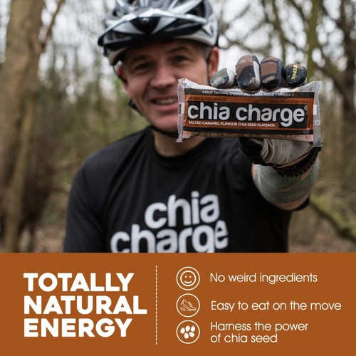 Chia Charge Salted Caramel Chia Seed Flapjack 