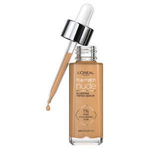 L'Oreal Paris True Match Plumping Tinted Skin Serum, 5-6 Medium Tan