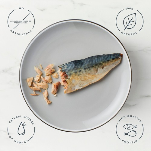 Encore Natural Cat Treat Mackerel Fillet Loin Grain Free