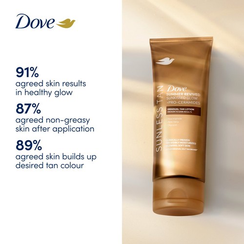 Dove Dermaspa Summer Revived Medium-Dark Body Lotion