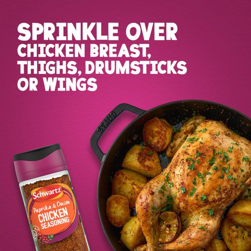 Schwartz Paprika & Onion Chicken Seasoning
