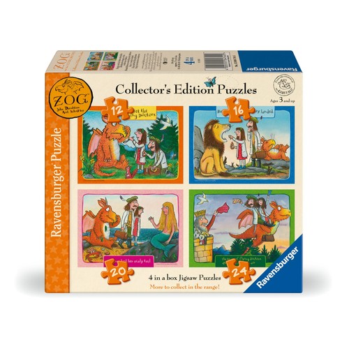 Ravensburger Gruffalo & Friends Zog 4 in a Box Jigsaw Puzzles