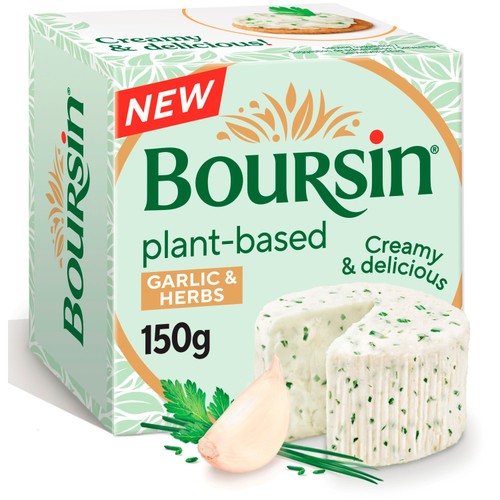 Boursin Garlic & Herbs Vegan Alternative to Cheese