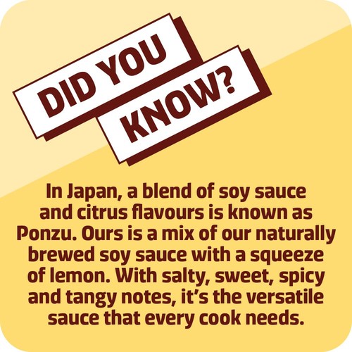 Ponzu Citrus Seasoned Soy Sauce Lemon
