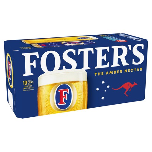Foster's Lager Beer Cans