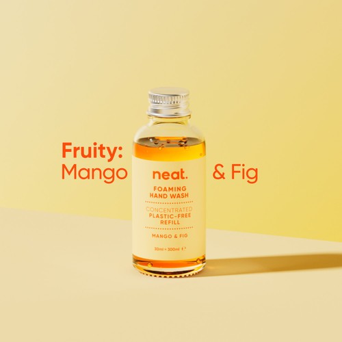 Neat Foaming Hand Wash Concentrated Refill Mango & Fig